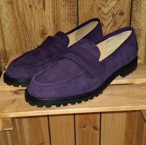 GAP Purple Suede Loafers 8